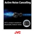 thumbnail image 5 of JVC Compact True Wireless Headphones with Active Noise Cancelling, Low-Latency Mode for Gaming and Movies, Bluetooth 5.2, Long Battery Life (up to 21 Hours) - HAA30TB (Black), Small, 5 of 6