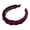 Wine Red, variant on TIFOR Solid Wide Headbands, Non-slip Fashion, Black Hair Hoop, 1.18inch Wide, Braided Twist Elastic for Girl Women