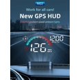 thumbnail image 2 of Pantalla Proyector HUD GPS para Coche Pantalla Head Up Alarma Exceso Velocidad Con Odómetro, 2 of 9