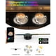 thumbnail image 2 of Ventilador con holograma 3D, 16,5 pulgadas, LED HD, WiFi, 42 cm, 2 of 9