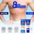 thumbnail image 4 of Men's All Over Body Hair Removal Cream 60g Gentle Formula for Smooth Skin, 4 of 8
