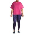 thumbnail image 2 of Avia Women's Plus Size Printed Active Leggings, 28", 2 of 5