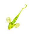 thumbnail image 2 of Soidarity 6 uds 10cm/5,5g señuelos de pesca cebo con forma de gusano realista aparejos de pesca para río y mar Pescar verde Soidarity DJ1065-03, 2 of 5