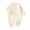 Beige, variant on Bxsruta Baby Bodysuit Cotton One-Piece Romper Long Sleeve and Play Outfit