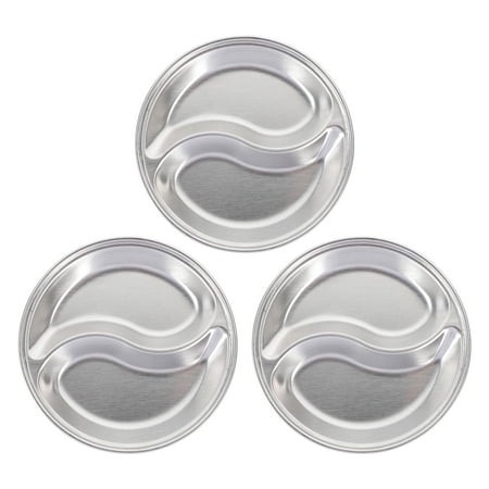 

Sauce Dish Bowl Dishes Sushi Grid Dipping Dishes Dual Divided Dipping Saucer Soy Plates Desserts Seasoning Compartment