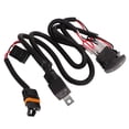 thumbnail image 3 of 12V Horn Wiring Harness Relay Kit, Heat Resistant Car Horn Wiring Harness Kit Rated 40A Contact Load 35MA Easy Wiring For Auto Truck ANGGREK Descripción de la referencia, 3 of 5