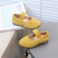 thumbnail image 6 of YLYL Toddler Girls Mary Jane Shoes Soft Sole Slip on School Wedding Party Church Ballet Flats Shoes, 6 of 9