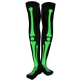 thumbnail image 4 of WEAIXIMIUNG Mtb Gloves Glow In The Dark Skeleton Gloves & Tights Set Haunting Bones for Party & Raves, 4 of 6