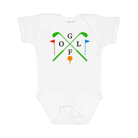 

Inktastic Golfing Gifts for Kids Golf Gift Baby Boy or Baby Girl Bodysuit