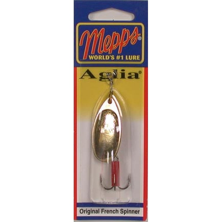 Mepps Aglia Inline Spinner 1/3 oz Gold - Walmart.com