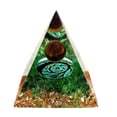 thumbnail image 4 of Regalos de estatuilla de decoración de mesa de dormitorio de casa de curación de meditación de pirámide de cristal, 4 of 8