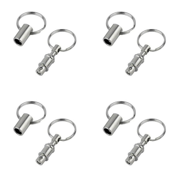Apart Quick Keyring Chain Keychain Pull Detachable Removable Release Key Tools & Home Improvement