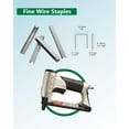 thumbnail image 3 of meite 21 Gauge 1/2-Inch Crown with 5/16-Inch Length Upholstery Staples Galvanized Fine Wire Staples Compatible for MT8016 Stapler ( Pcs/Box), 3 of 6