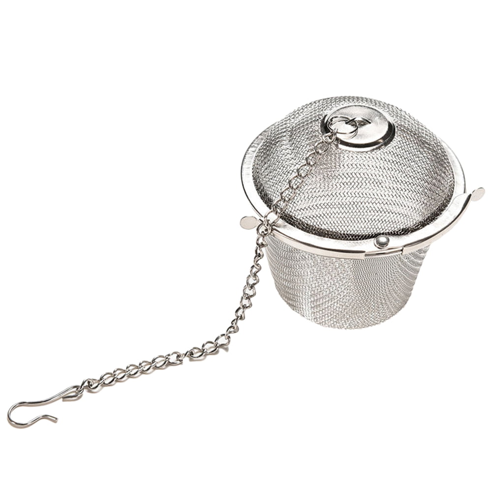 Tea Filter Stainless Steel Tea Infuser Retractable Tea Strainer New Living Reusable| 13x2cm 2