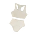 thumbnail image 2 of Conjunto de chaleco deportivo y pantalones cortos a escala 1/12, ropa para muñecas en miniatura, cómoda y ligera. Blanco, 2 of 9