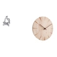 thumbnail image 1 of Figura de lector abstracto,Estatua de pensador abstracto,arte,manualidades,decoraciones,Reloj de pared redondo,Reloj de pared de madera maciza para decoración de sala de estar,Reloj de pared, 1 of 8