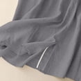thumbnail image 4 of Axiiglly Skirts for Women Cotton Linen Drawstring Elastic Waist Boho Flowy Midi Skirt with Pockets, M-2XL, 4 of 8