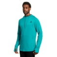 thumbnail image 4 of Reebok Men's and Big Men's Velocity Textured Knit Half Zip Shirt, Sizes S-3XL, 4 of 5