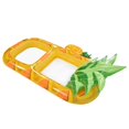 thumbnail image 4 of Flotadores inflables para piscina, reposacabezas con forma de piña, balsa de piscina de gran tamaño con portavasos, 4 of 8