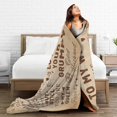 thumbnail image 2 of LHSHID Mothers Day for Wife Gifts to My Wife Blanket Wife Birthday Gift Ideas from Husband Wedding Anniversary Birthday Blanket Romantic Gifts for Wife 40"x50", 2 of 6