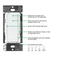 thumbnail image 5 of Lutron Ma-Pro Maestro Pro Led+ Dimmer Switch, 250W Led/500W Elv/400Va Mlv, Neutral, 5 of 7