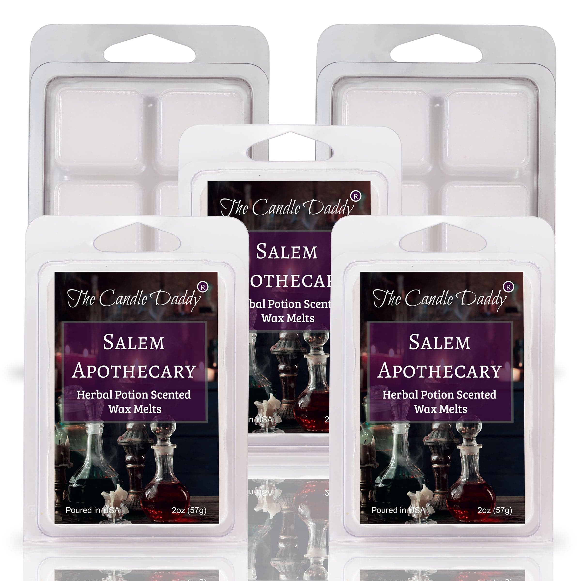 Salem Apothecary - Herbal Potion Scented Wax Melt - 1 Pack - 2 Ounces - 6 Cubes