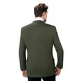 thumbnail image 3 of P&L Men's Blazer Jacket Classic Fit Men's Sport Coat 2 Button Notch Lapel Dual Side Vents, 3 of 7