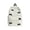 White, variant on Cute Bow Decor Backpack For Women Black Daypack With White Bow Accents Lightweight Casual Student Bag Preppy Style High Capacity High Quality 2026 Backpack For Work Office College
