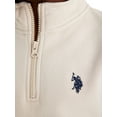thumbnail image 4 of U.S. Polo Assn. Boys Fleece Quarter Zip, Sizes 4-18, 4 of 5
