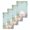 Blue White Green, variant on Cute Easter Bunny Kitchen Dish Towels for Drying Dishes Set of 4, Eucalyptus Leaves Colorful Eggs Teal Waffle Weave Microfiber Hand Tea Bathroom Towels Quick Dry & Absorbent Towel 15.7x23.6