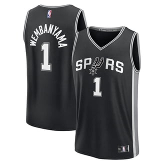 Men's Fanatics Dylan Harper Black San Antonio Spurs 2025 NBA Draft