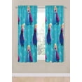 thumbnail image 3 of Disney  Frozen Swirl 63" Decorative Drapes Set, 3 of 4