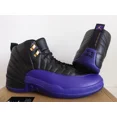 thumbnail image 2 of Ni - ke Ni - ke AIR JORDAN 12 RETRO BLACK-FIELD PURPLE SZ 18 [CT8013-057], 2 of 5