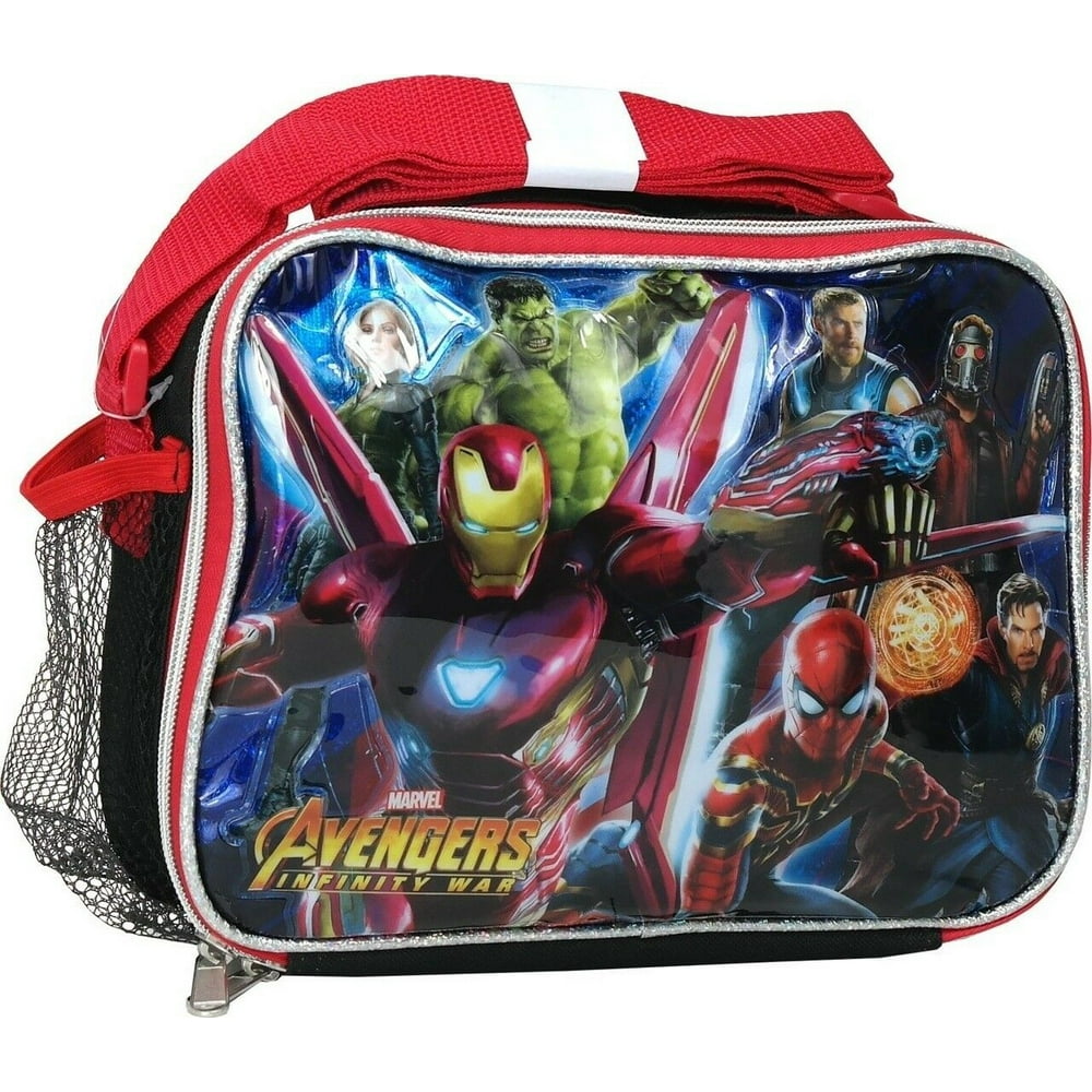 Lunch Box Avengers Infinity Wars Insulated Red