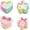 2pcs-110~122x125x71mm-heart and star cake molds, variant on 2 Pcs Pet Theme Silicone Molds Dog Bone Fish Paw Print Chocolate Molds for Baking Candy Cake Decoration Biscuit Pet Treats