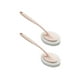 thumbnail image 5 of 2pcs Multifunction Cleaning Brush Bath Sponge Brush Durable Cleaning Tools Sponge Wiper for Kitchen Bathroom Home (Pink), 5 of 5