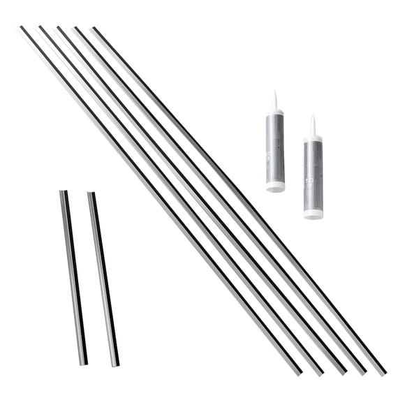 Fasade Accessory Kit Brushed Aluminum