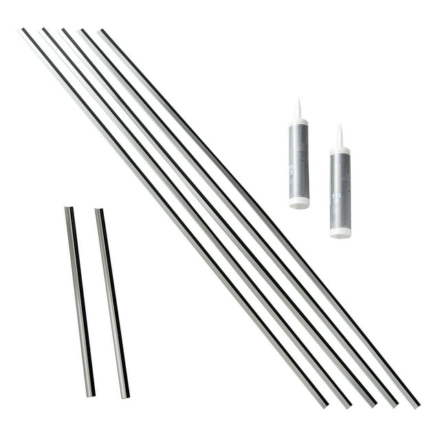 Fasade Accessory Kit Brushed Aluminum