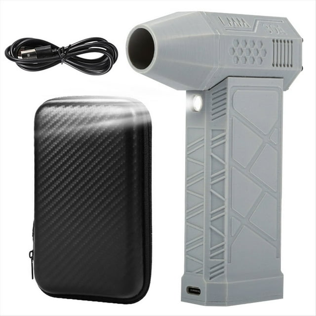 Ventilador Turbo de 130.000 RPM, Soplador de Aire Eléctrico, 52 M/S, Herramienta de Limpieza para Computadora de Coche con Luz LED.