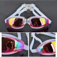 thumbnail image 3 of Gafas de natación impermeables, antivaho y UV para profesionales, 3 of 5