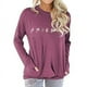 thumbnail image 1 of Sudadera con bolsillo para mujer Camiseta de manga larga con cuello redondo y estampado de letras Friends brillar Electrónica, 1 of 1