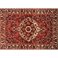 thumbnail image 1 of Ahgly Company Indoor Rectangle Traditional Dark Almond Brown Persian Area Rugs, Swatch Sample, 1 of 6