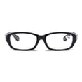 thumbnail image 3 of 8 PK Clear Lens Men's Black Frame Reading Glasses Heavy Duty Readers for Work, 3 of 8