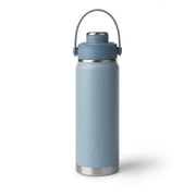 Ozark Trail 24 oz Stainless Steel Insulated Chug Water Bottle, Light Blue