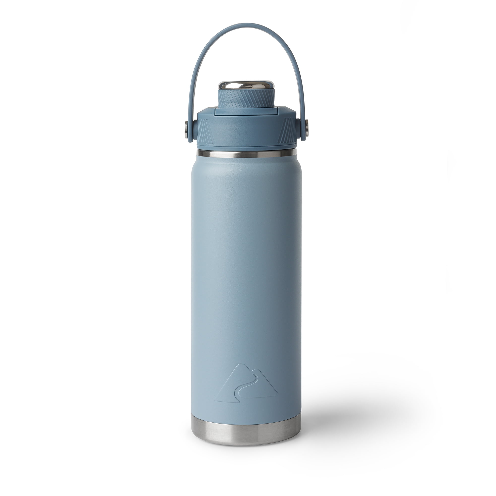 Ozark Trail 24 oz Stainless Steel Insulated Chug Water Bottle, Light Blue