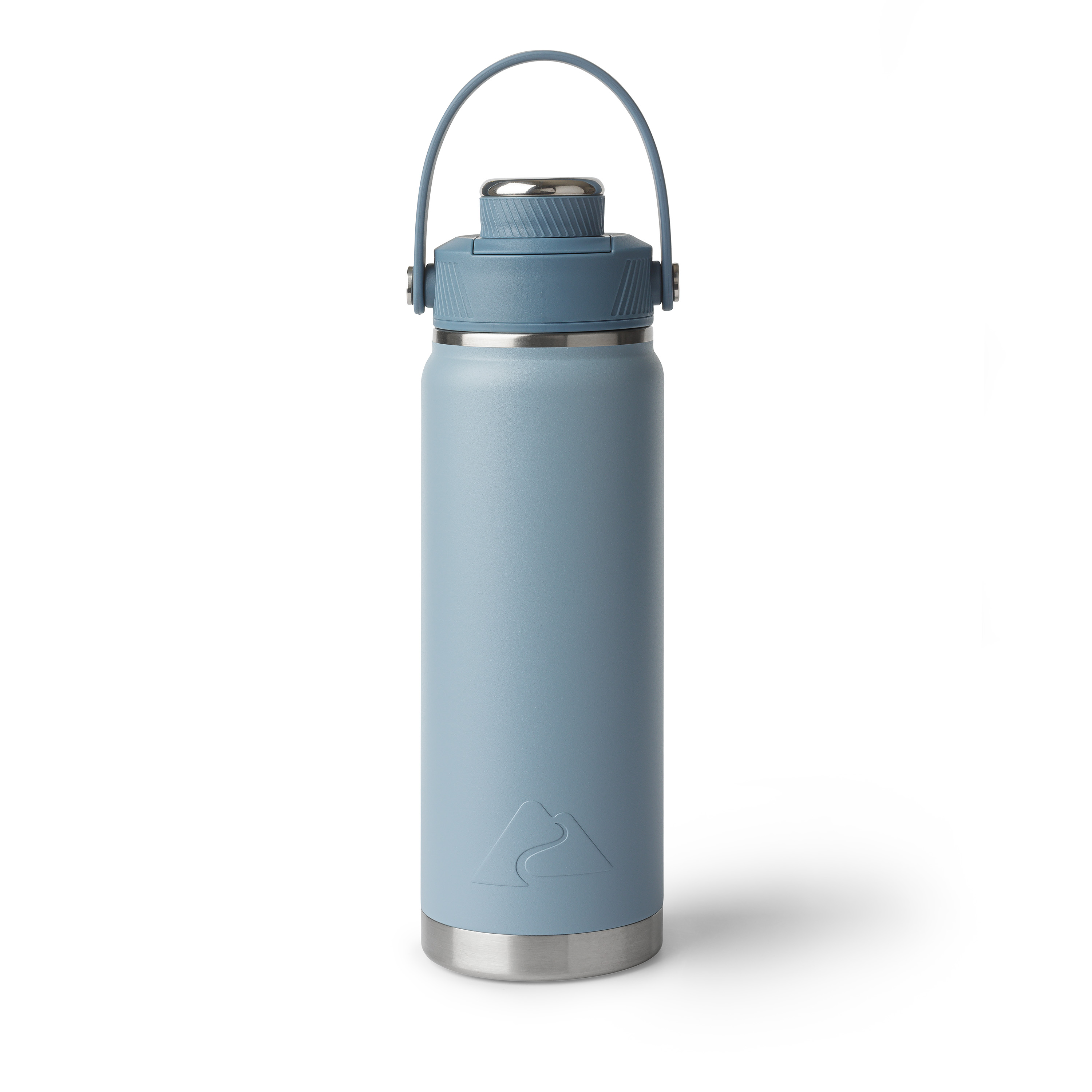 Ozark Trail 24 oz Stainless Steel Insulated Chug Water Bottle, Light Blue