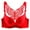 Red, variant on Utoimkio T-shirt Bras for Women Front Closure Push Up Bras for Women No Underwire Comfort Breathable Everyday Bras