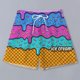 thumbnail image 4 of WILLBEST Pantalones Cortos Casuales para Hombre, para Playa, Natación y Entrenamiento, Diseño Elegante con Cordones y Estampado de Hielo Derretido para Cada Temporada., 4 of 5