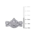 thumbnail image 2 of Everly Women's Diamond 14k White Gold Bridal Set, 2 of 7