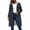 Gray, variant on Women's Waterproof Raincoat Lightweight Long Hooded Knee-Length Coats Full Zip Striped Lined Jacket Fall Winter Hiking Outwear